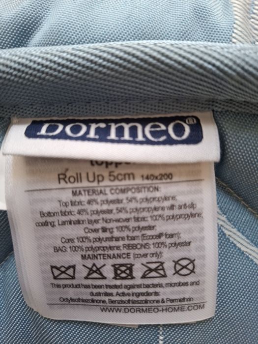 Topper Dormeo,roll up -5 cm grosime,140 latime/200