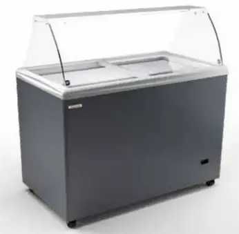 Vitrina Gelato / AHT Sao Paulo H 125 cm / 9 AROME / NOU