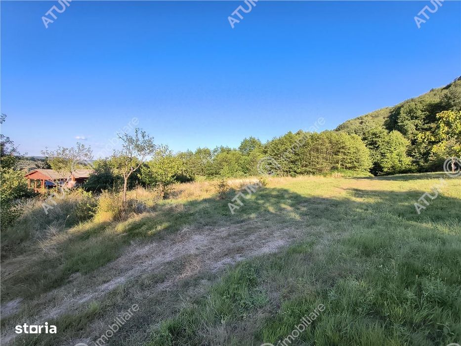 Teren extravilan 1200 mp in Sibiel langa Sibiu - ideal investitie