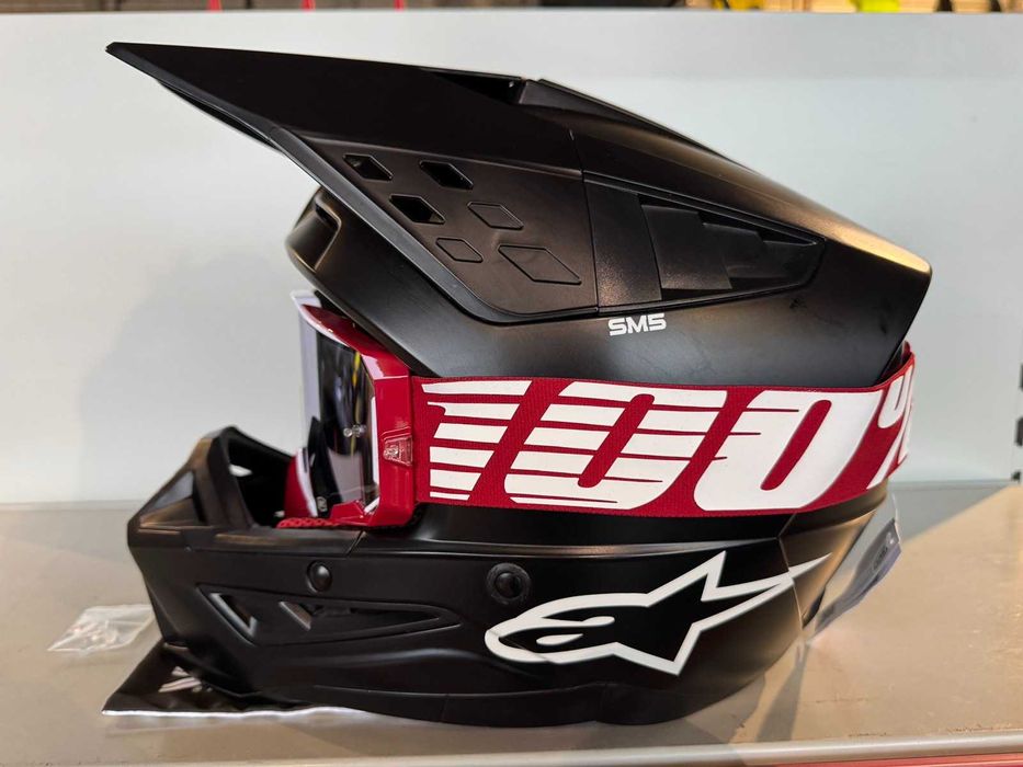 Нови Мотокрос Ендуро Очила 100% Armega  DEEP RED Червени Крос Мото