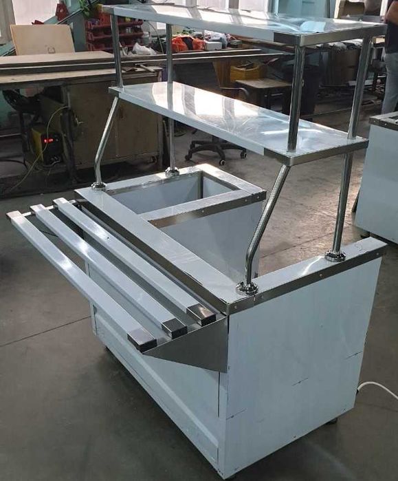 Линии раздачи для общепита , столовых , кафе,