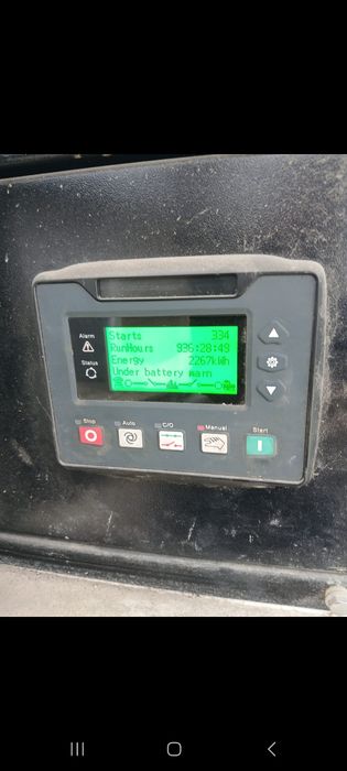 Generator 36kw stare f bună de funcționare. Ore de funcționare 936