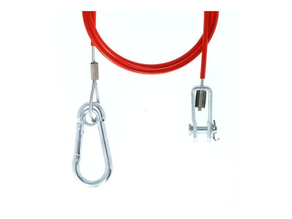 Cablu siguranta remorca auto Carpoint 150kg / 1500N, 100 cm, 1 buc.