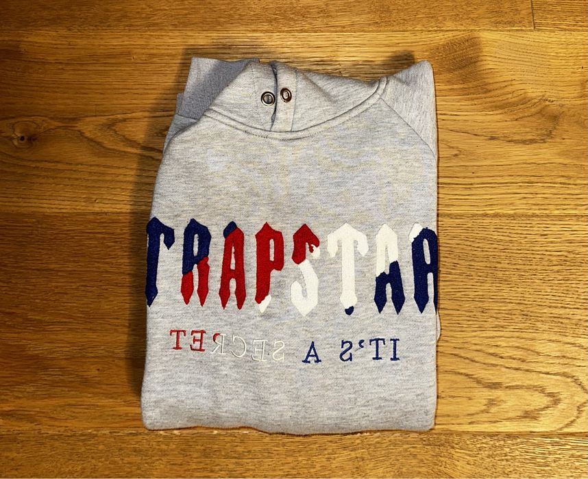 Hanorac Trapstar Gri “Blue-Red-White”