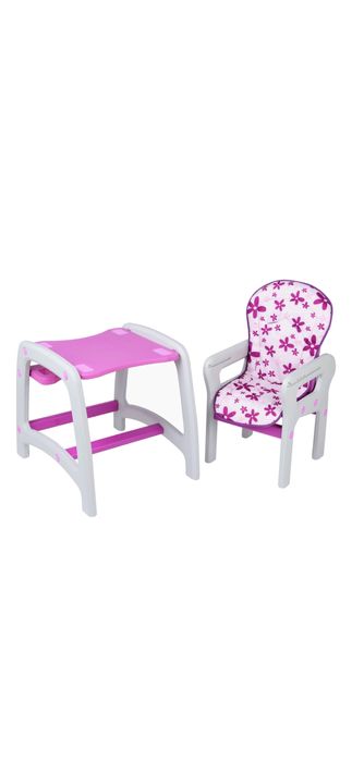 Scaun de masa bebe 2 in 1 pentru bebelusi si copii Juju Eat&Play