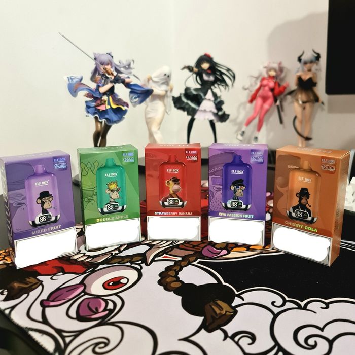 Vape Elf Box 12000 pufuri diverse arome