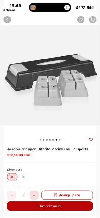 Stepper exercitii fitness nou Germany, pret 100 lei