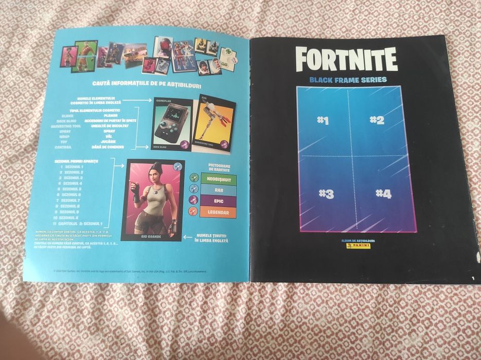Vând album fornite din anul 2020