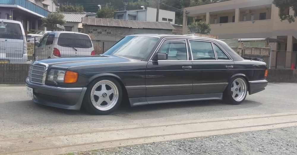 Mercedes W126 накладки на бампера
