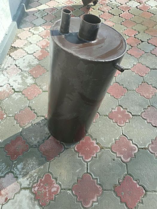 Печь металлический газовый