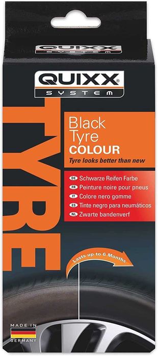 QUIXX Black Tyre Colour - професионална боя за гуми