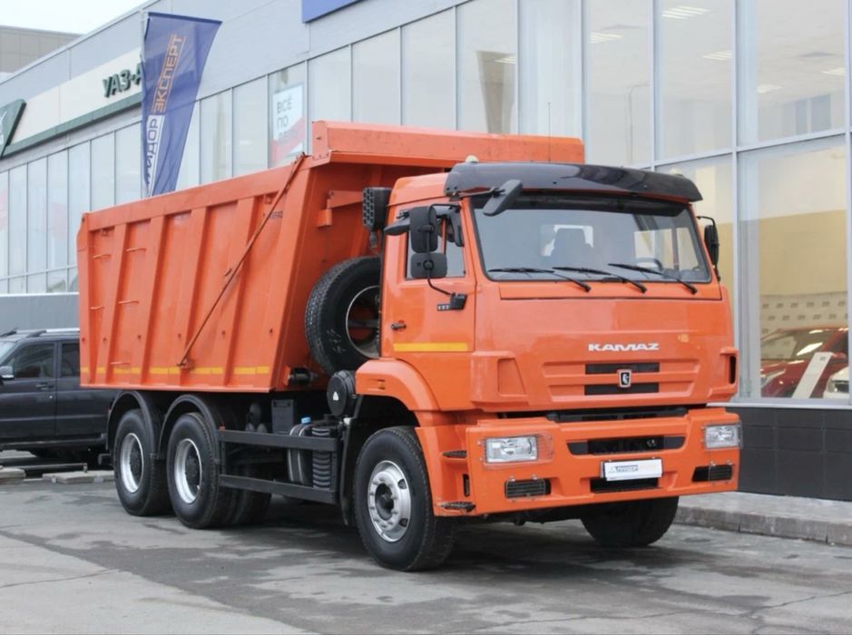 Услуги самосвала (камаза 20т) с прицепом