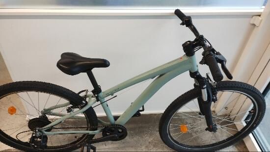 Bicicletă Mtb 26" 9-12 ani Expl 500 kaki - produs resigilat Decathlon