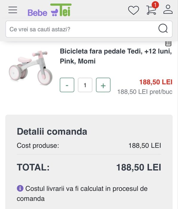 Trotineta copii Momi