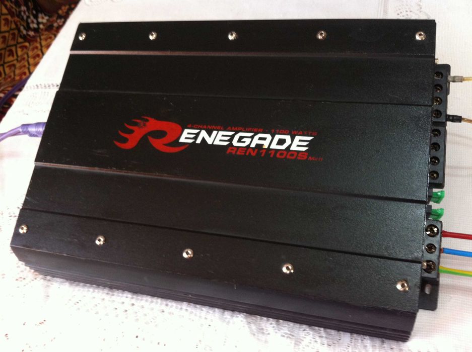 Amplificator Blaupunkt max800W/Renegade max 1100W/Sig. ANL125A (statie