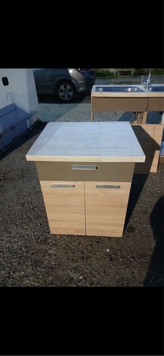 Кухненски шкафове с плот и мивка – комплект или поотделно