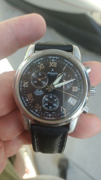 Ceas Atlantic Seabase Roman Chronograph