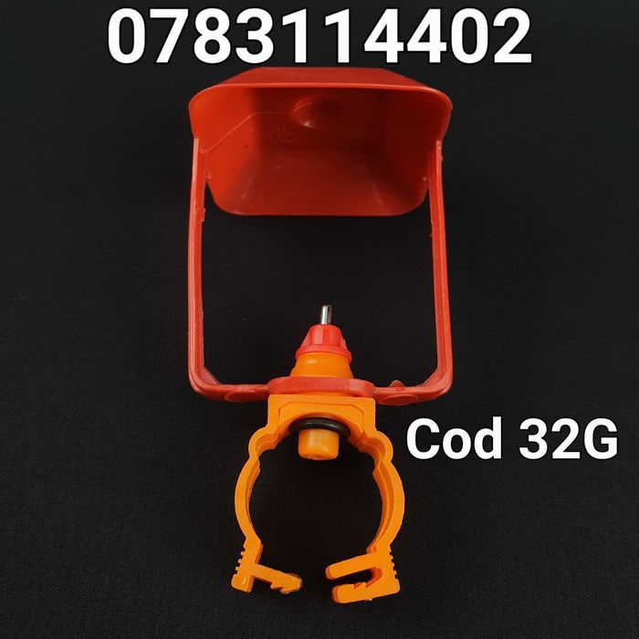 Adapatori cu tavita pt apa detasabila pt gaini pui rate curci - 32G