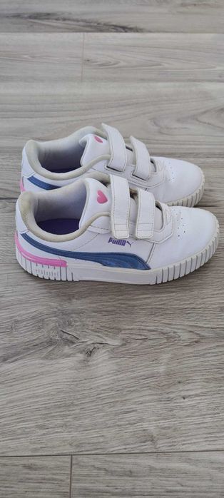 Adidasi piele fete (6-7 ani) Puma