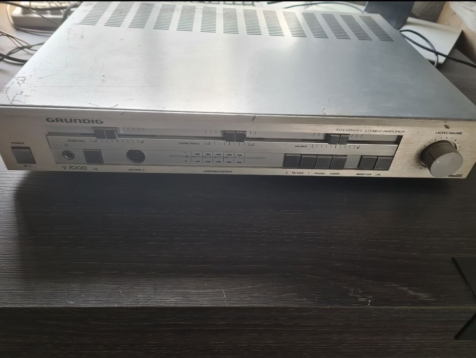 Statie amplificator vintage retro 1983 Grundig v7000 si  jvc rx-5032v