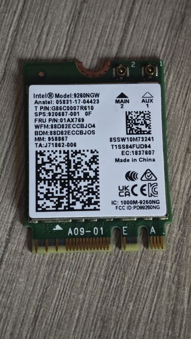 M2 WiFi/Bluetooth адаптер