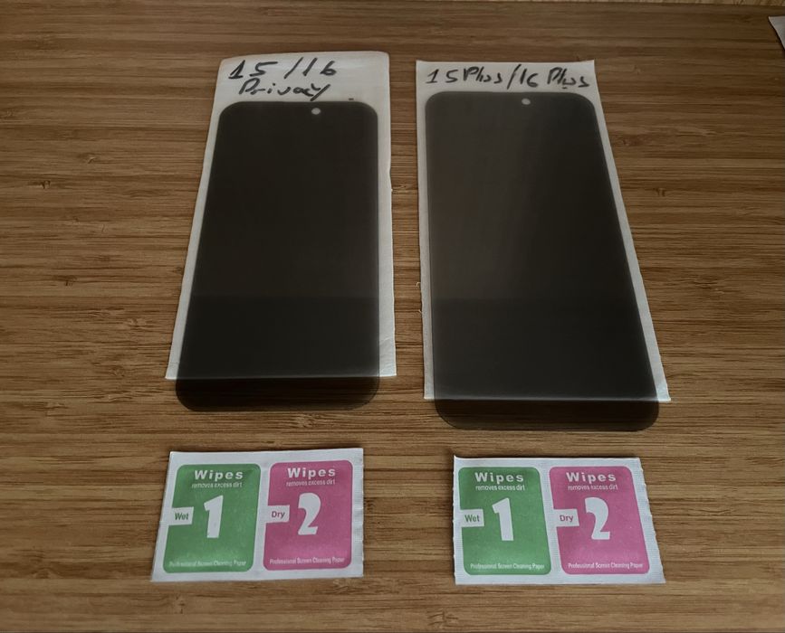 Vand Folie Privacy Iphone 15/16,16 pro,15lus/16plus,16 pro max