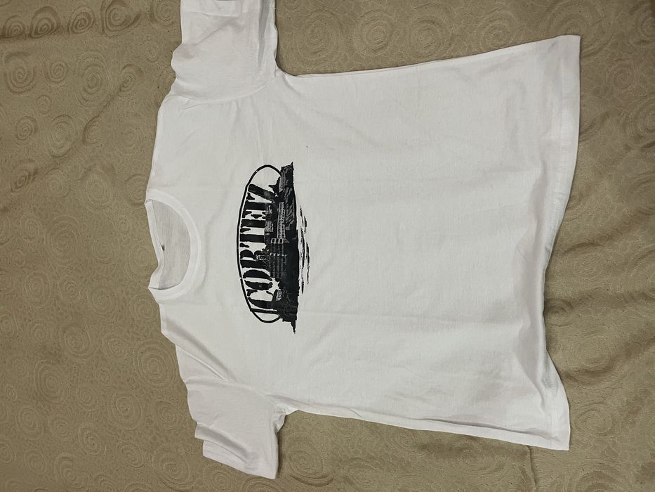 Тениска corteiz-бяла-размер L