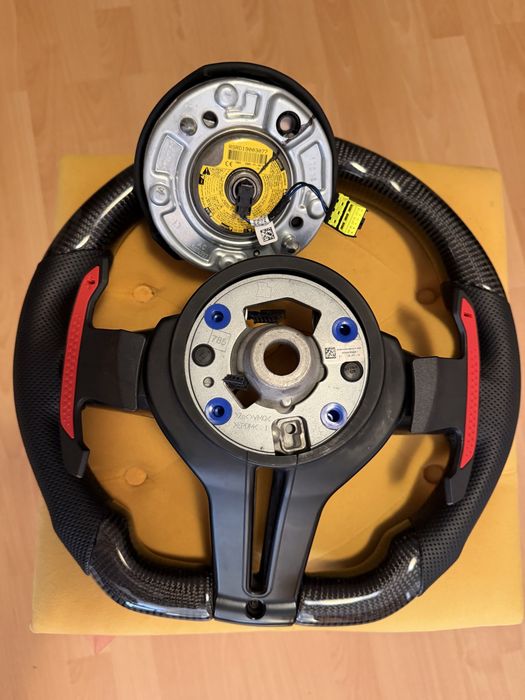 Volan m bmw f10 f11 f01 f02 f06 f07 F12 f13 F01 f02  incalzire vibratii padele
