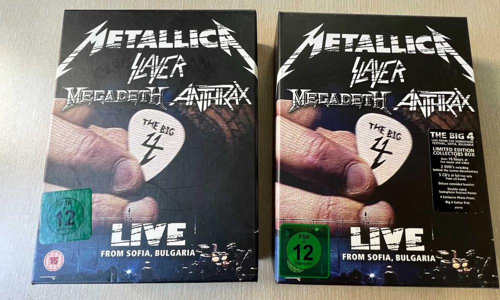 The Big Four 2DVD + 5CD лимитирано издание