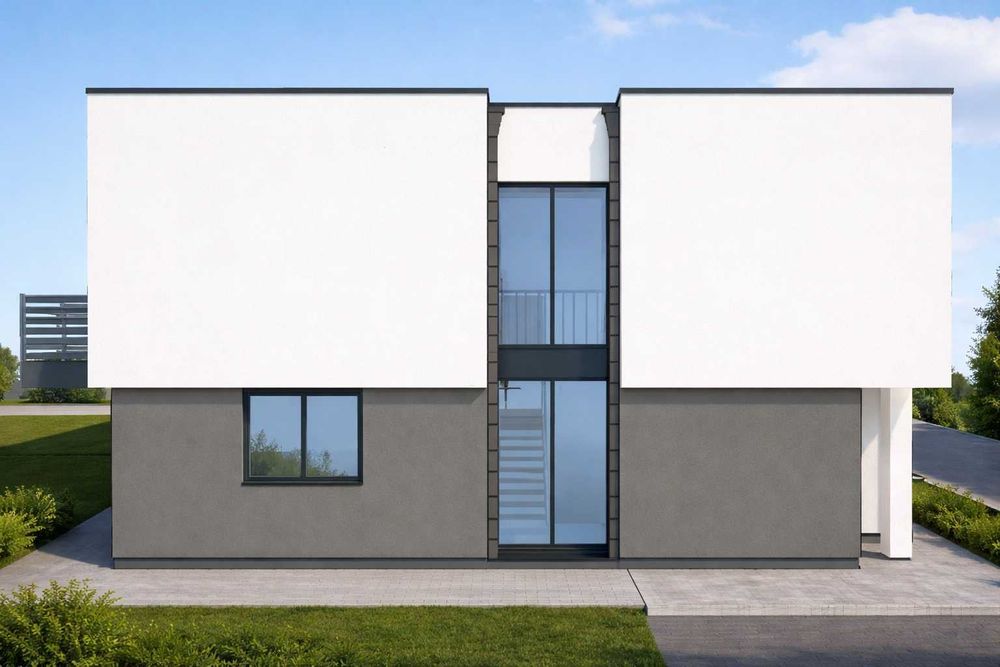 Casa Modernă Tip Duplex