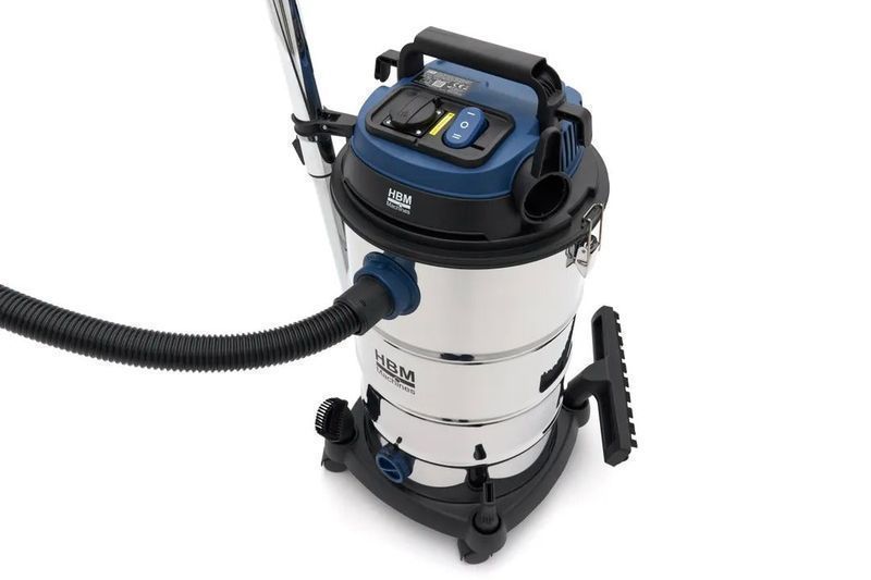Професионална прахосмукачка за мокро/сухо почистване, 1600w, 40 л комп
