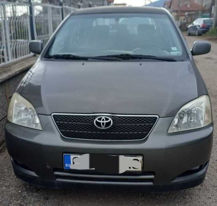 Toyota corolla, сив цвят