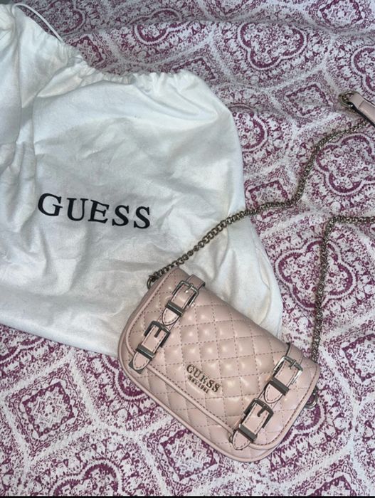 Geanta guess roz originala