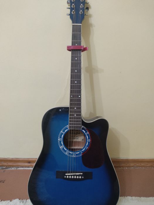 Гитара новая не использовалась, акустика Agasio