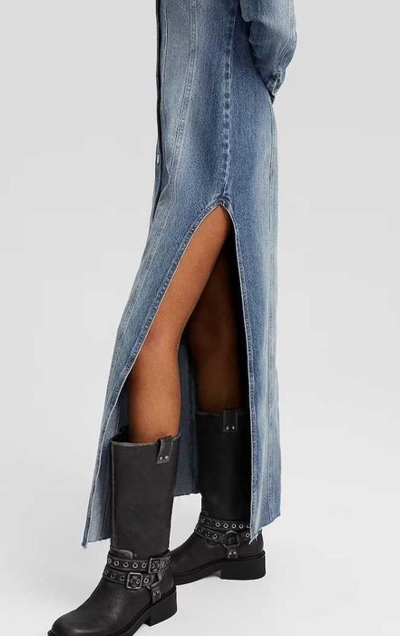 Дънкова рокля Bershka, размер S