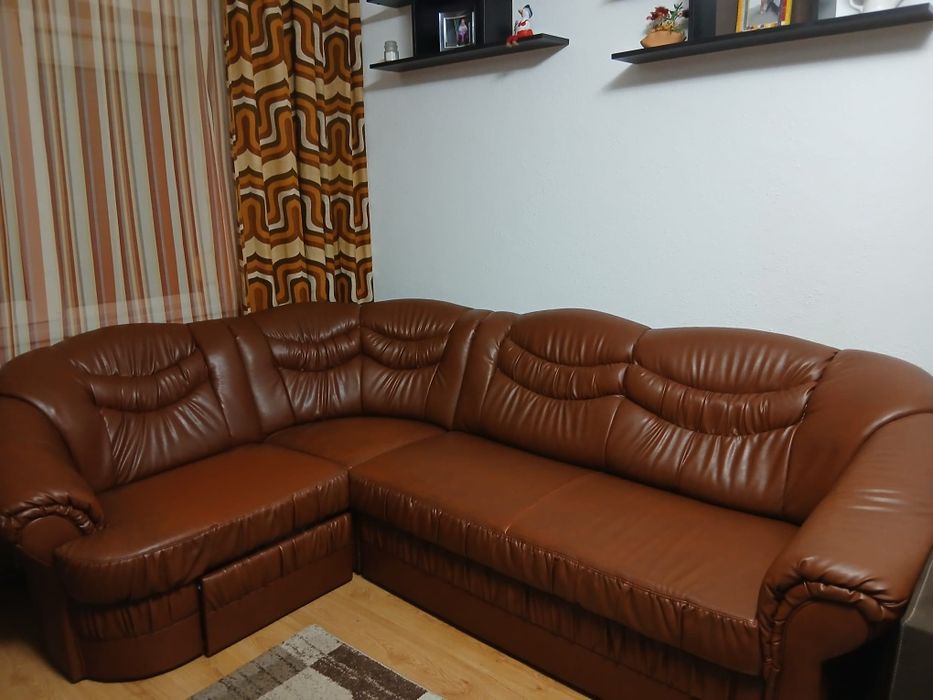 Coltar/canapea piele naturala