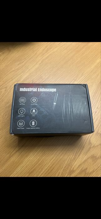 Camera endoscopica HD, ecran 4,3 inch, cablu rigid de 5 metri, NOU