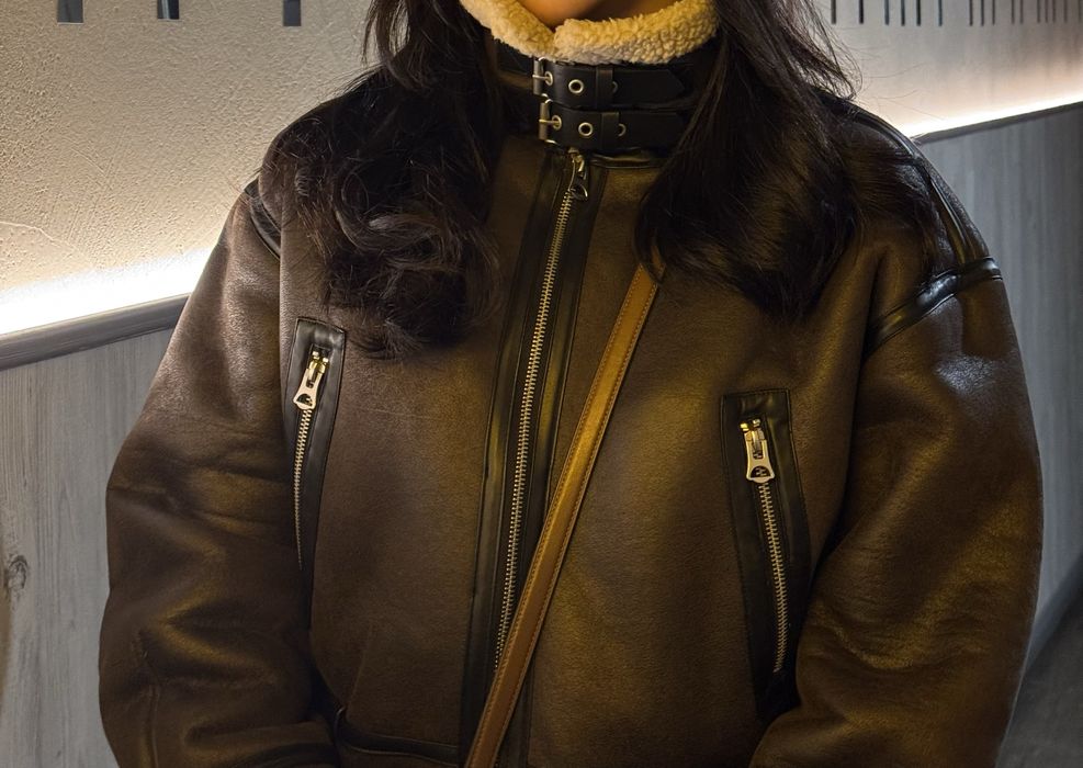 Дубленка в хорошем состоянии