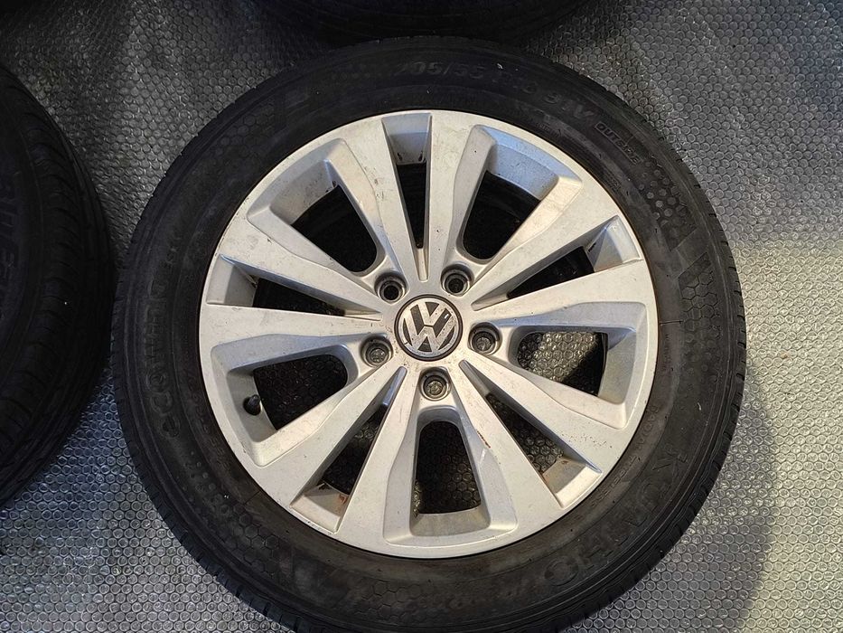 Set 4 Jante Aliaj R16 5x112 VW Golf 7 / Golf 8 / Model Gavia / Cod OEM 5H0071496 (12B)