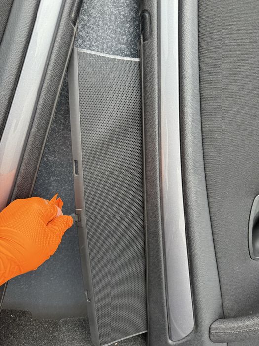 Fețe usi spate bmw seria 5 e61 Lci facelfit cu perdelute