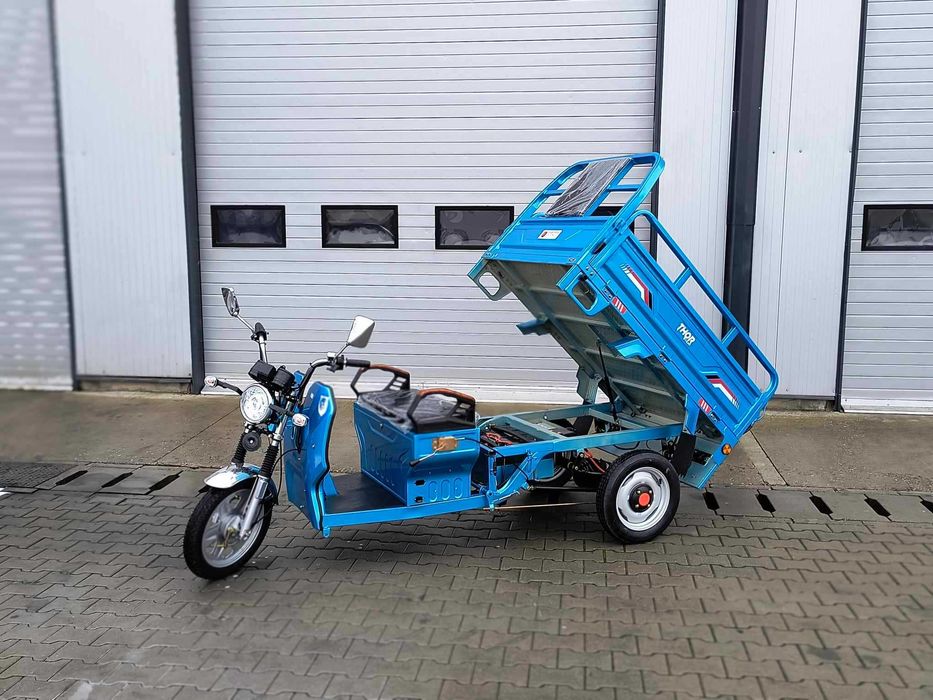 Triciclu STAR THOR electric cu bena basculabila Agramix NOU