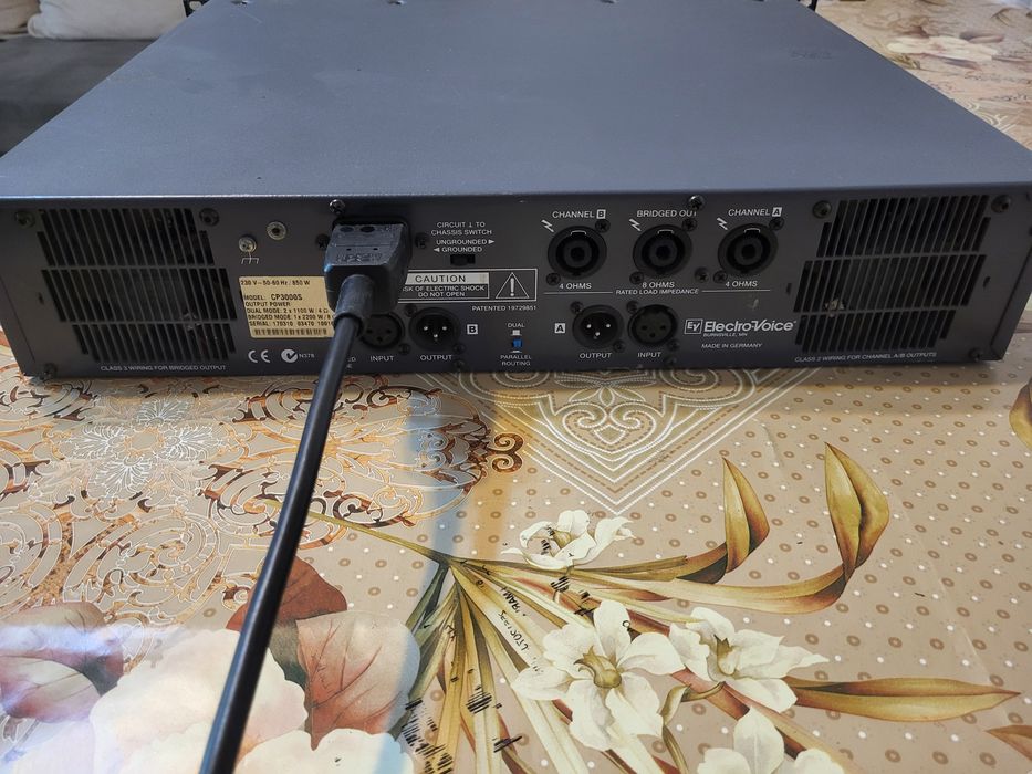 Dynacord & Electro Voice Cp 3000s
