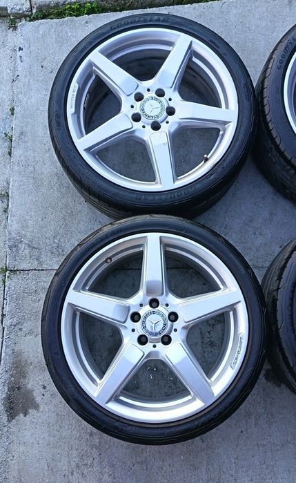 19ки джанти AMG Mercedes  5х112 с летни гуми