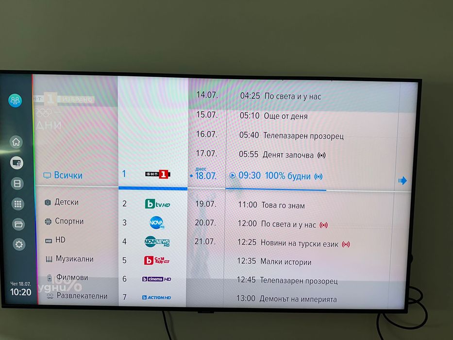 Телевизор Samsung Qled 50inch 2021