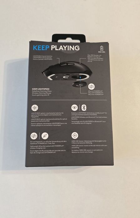 Игровая мышка Logitech G309 Lightspeed Black