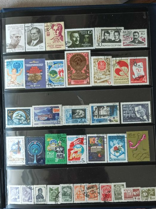 Колекция от 158  марки и Колекция Американски президенти и СССР