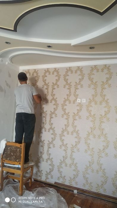 Malyarka  gipisakardon kafel yevro remont ustalar bor  malyar usta