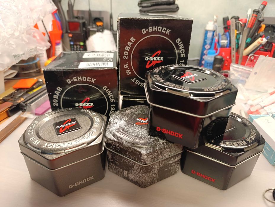 6 бр. CASIO G-SHOCK от колекция