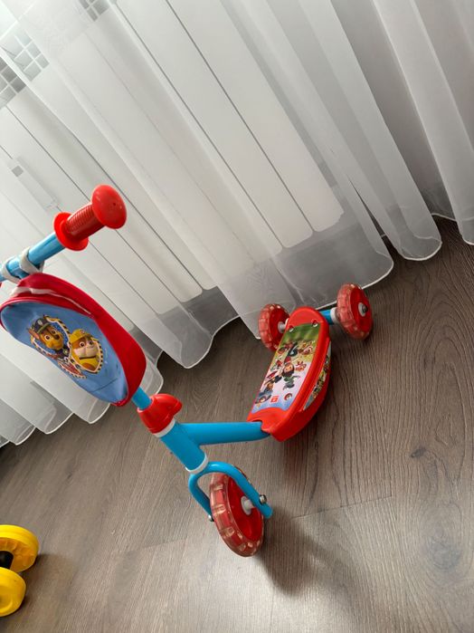 Детска тротинетка пес патрул