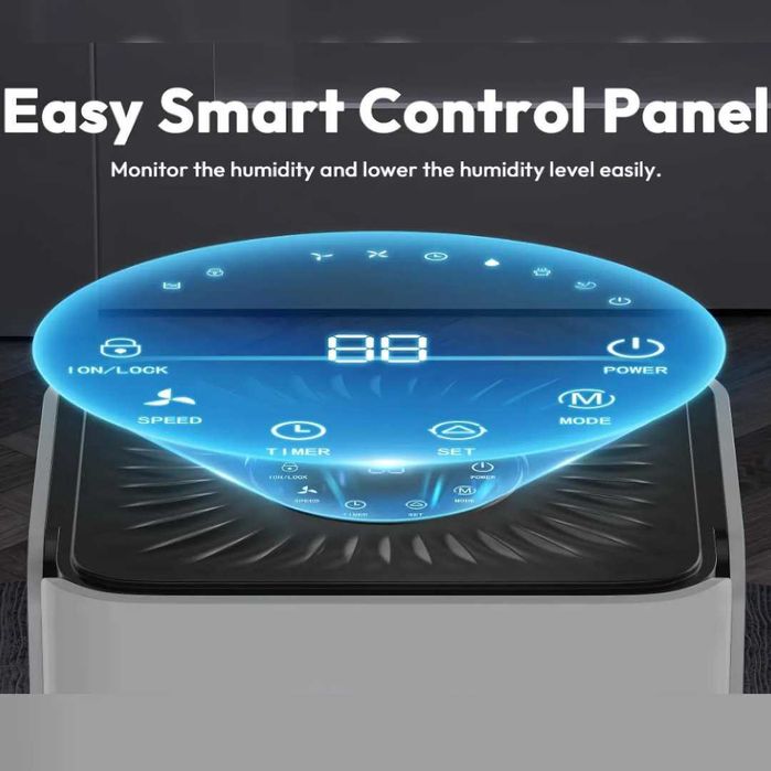 Мощен влагоуловител Zenet ZET-203 за помещения до 40 кв. м